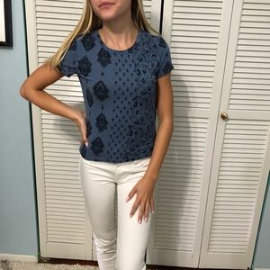Blue XS Soft & Sexy American Eagle Top